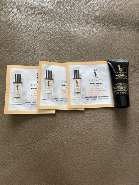 YSL samples for free